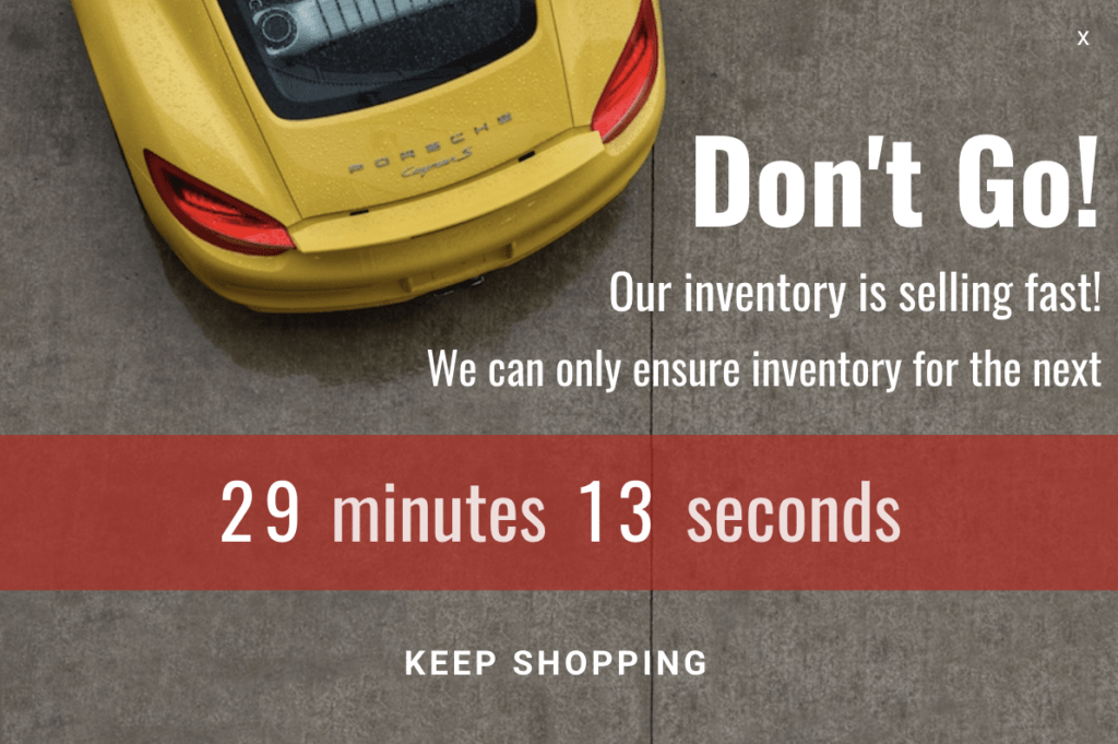 exit timer automotive