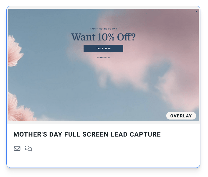 Mother's Day Pre-Built Template
