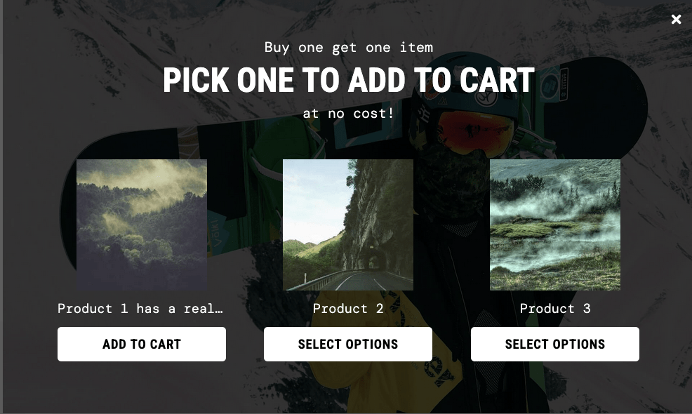 GWP Sporting Goods Retailer